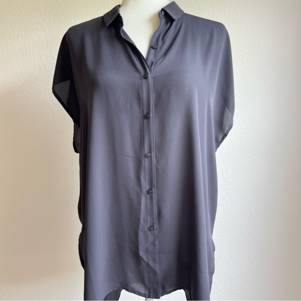 Leith Oversize Button Front Shirt - Picture 2 of 5